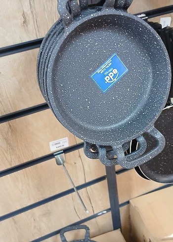 Gri Granit Görünümlü Tava