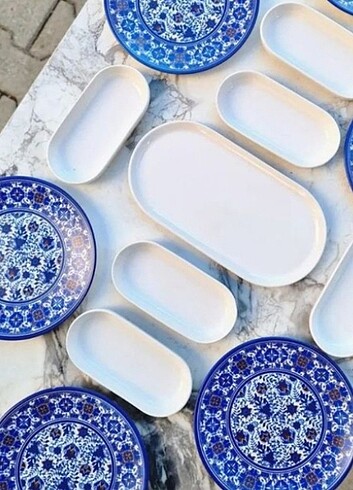  Beden beyaz Renk Pasta takımı 13 parça 