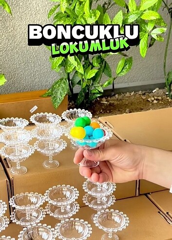 Beden Mika lokumluk boncuklu
