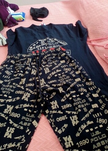 US Polo erkek pijama takımı 