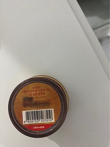 Beden Skinfood kapatıcı 01 numara