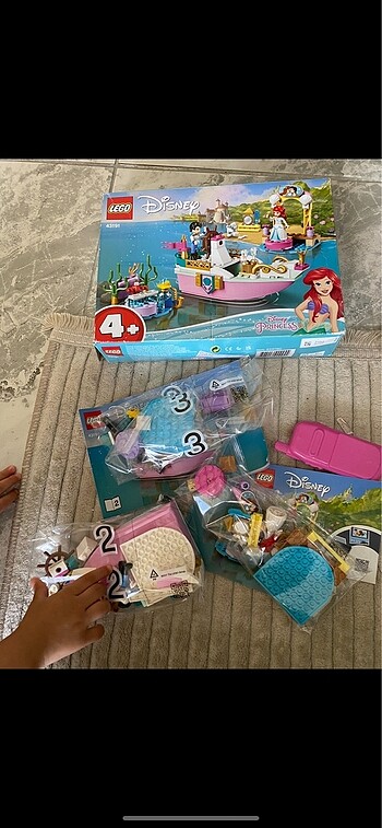 Beden Lego 43191 Disney Ariel Deniz Kızı