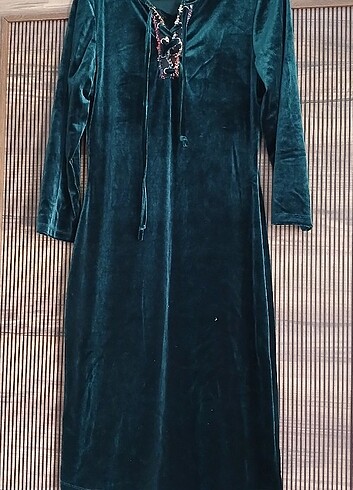 Kadife elbise