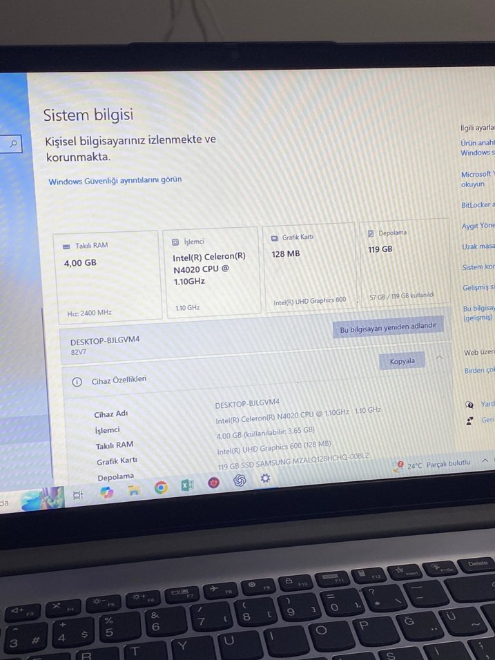 Lenovo ideapad Dizüstü Bilgisayar - Görsel 3