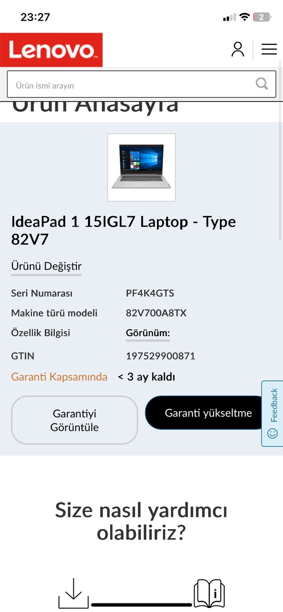 Lenovo ideapad Dizüstü Bilgisayar - Görsel 4