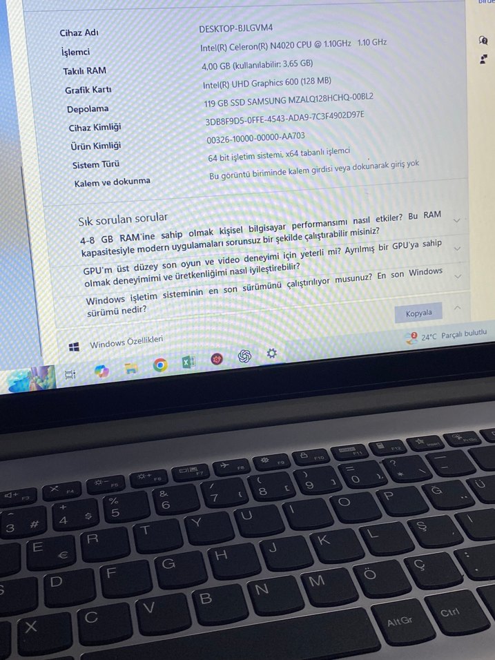 Lenovo ideapad Dizüstü Bilgisayar - Görsel 2