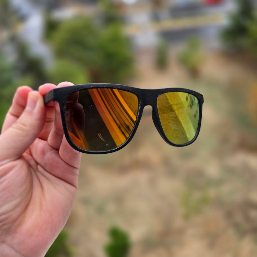 Renkli Şeffaf ERKEK Güneş Gözlüğü - Görsel 4