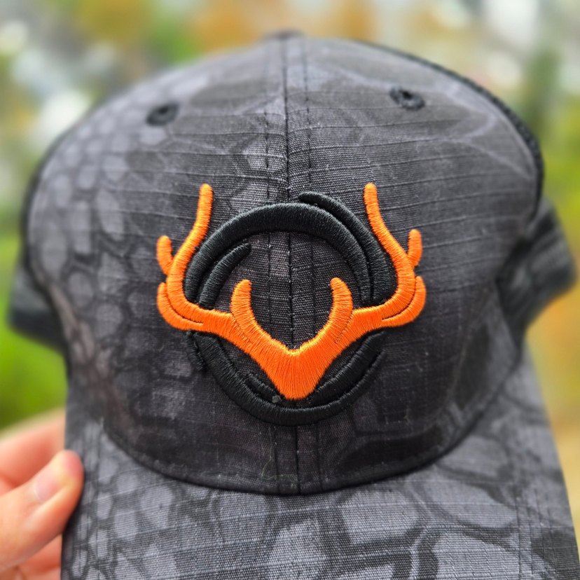 Gri Erkek Biker Şapka Turuncu Detaylı - Görsel 3