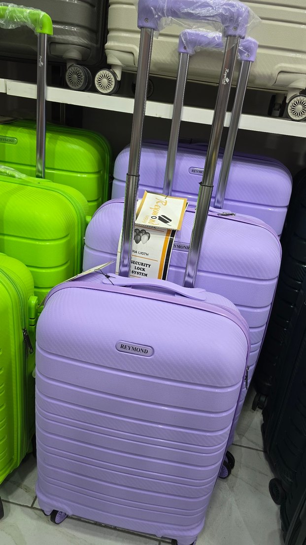 KIRILMAZ KARBON ÜÇLÜ VALİZ SETİ - Görsel 2