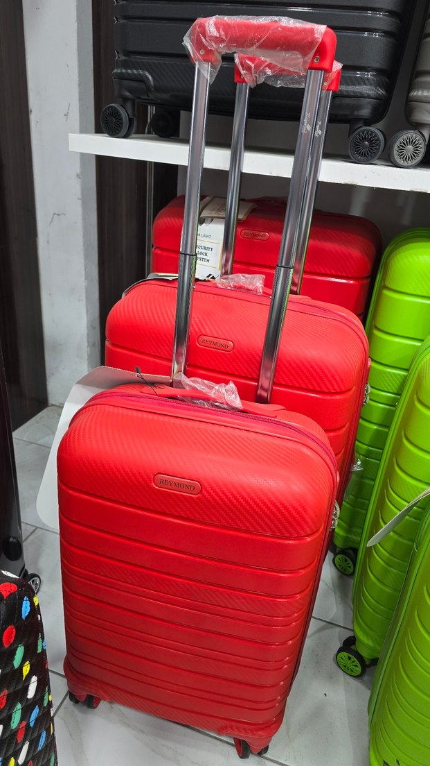 KIRILMAZ KARBON ÜÇLÜ VALİZ SETİ - Görsel 4