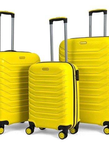 LORA KIRILMAZ KARBON ÜÇLÜ VALİZ SETİ - Görsel 12