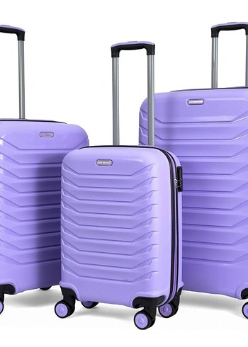 LORA KIRILMAZ KARBON ÜÇLÜ VALİZ SETİ - Görsel 7