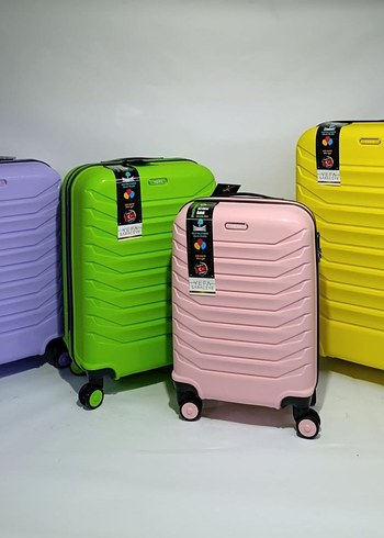 LORA KIRILMAZ KARBON ÜÇLÜ VALİZ SETİ - Görsel 6