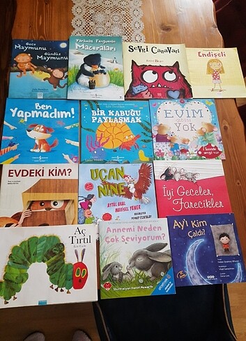 13 adet kitap fiyatıdır