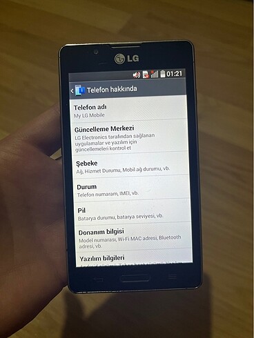 Lg model telefon