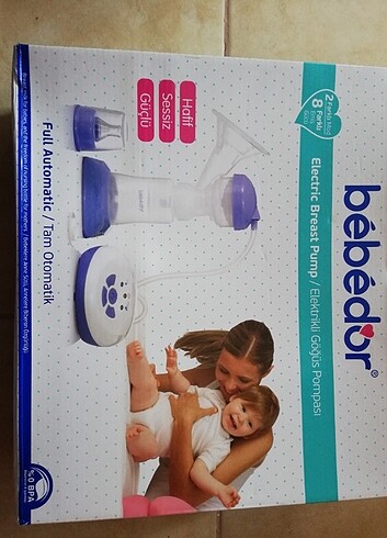  Beden Bebek Elektrikli Süt Pompası 