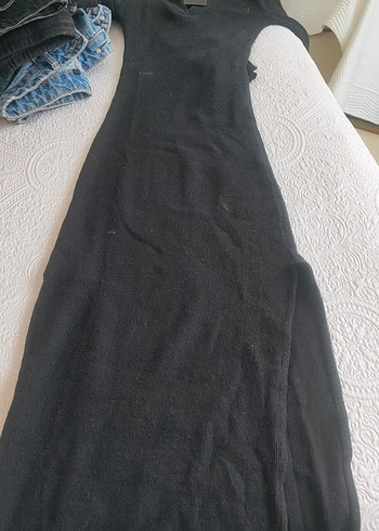 s Beden siyah Renk trendyolmilla Siyah V Yakalı Uzun Kollu Kadın Triko