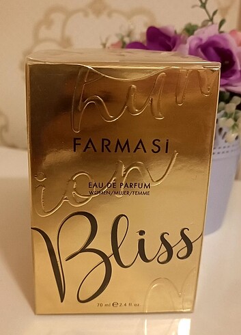 Farmasi Bliss 70ml kadın parfümü 