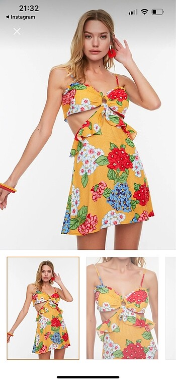 Trendyol mini elbise