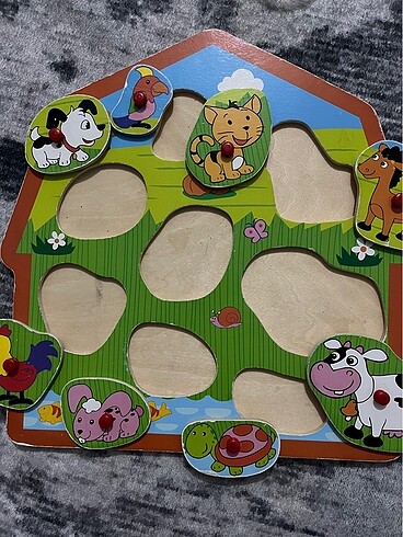 Diğer Hayvanlar Ahşap puzzle