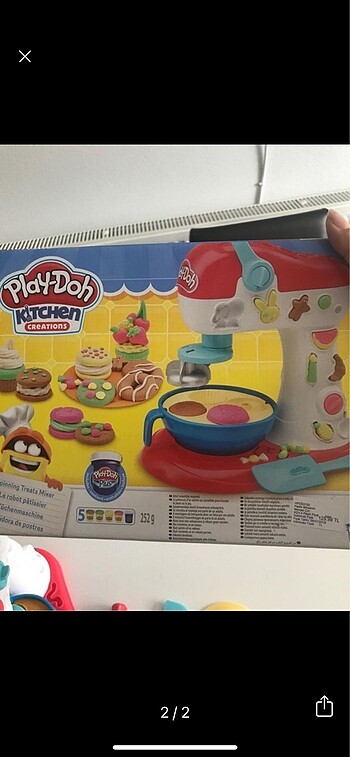 Playdoh eğitici oyuncak oyun hamuru karıştırıcı kurabiye