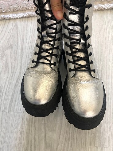 Zara Zara gümüş ayakkabı