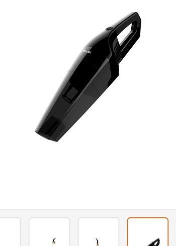 Siyah Dikey Elektrikli Süpürge - Görsel 5