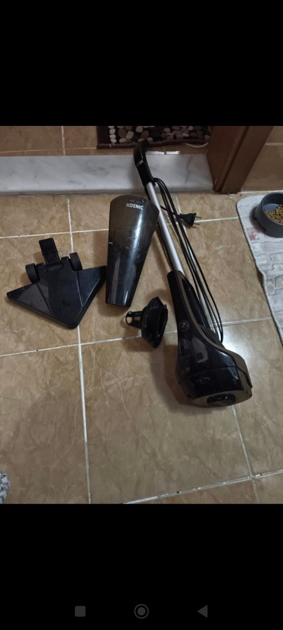 Siyah Dikey Elektrikli Süpürge - Görsel 2
