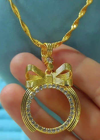 Singapur Fiyonklu Kolye - Görsel 2