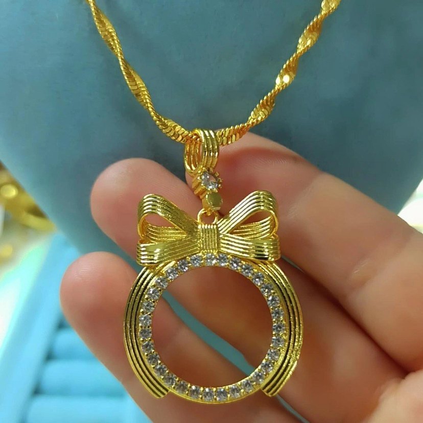 Singapur Fiyonklu Kolye - Görsel 2