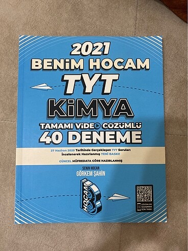 BENİM HOCAM TYT KİMYA DENEME TAMAMI VİDEO ÇÖZÜMLÜ