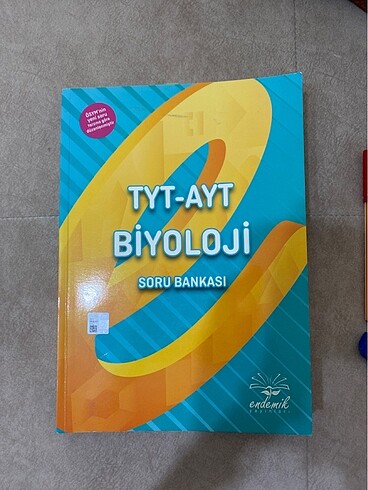 ENDEMİK YAYINLARI TYT-AYT BİYOLOJİ SORU BANKASI