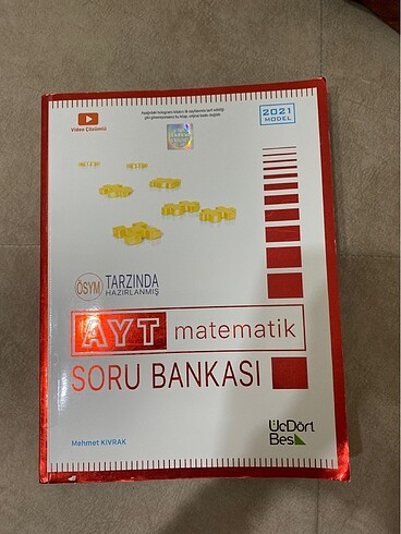 3-4-5 YAYINLARI AYT MATEMATİK SORU BANKASI