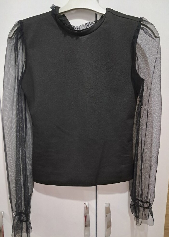 Siyah bluz - Görsel 2