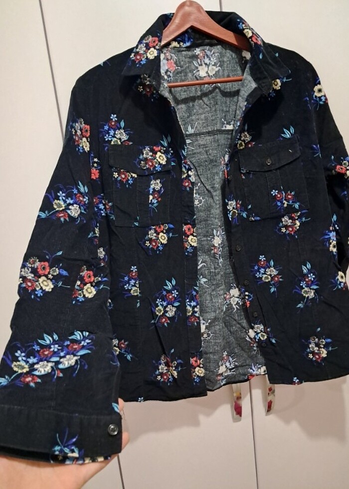 Kadife gömlek - Görsel 2