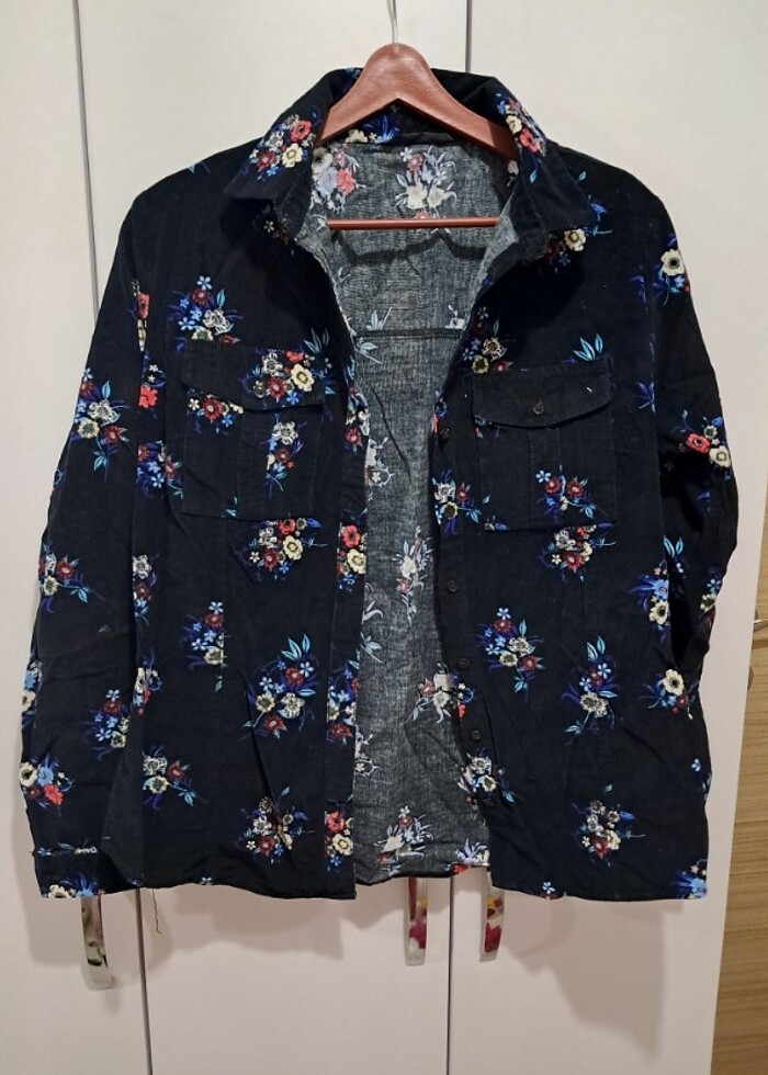 Kadife gömlek - Görsel 3