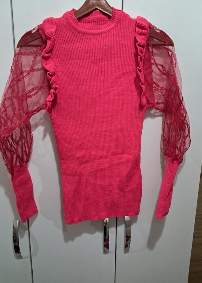 Pembe bluz - Görsel 2