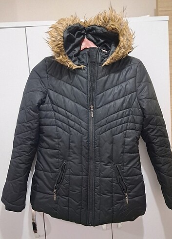 Siyah mont - Görsel 2