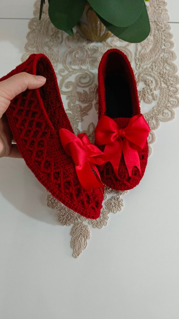 ev patiği/ çeyizlik patik - Görsel 3