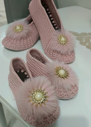 anne kız patik kombini - Görsel 2