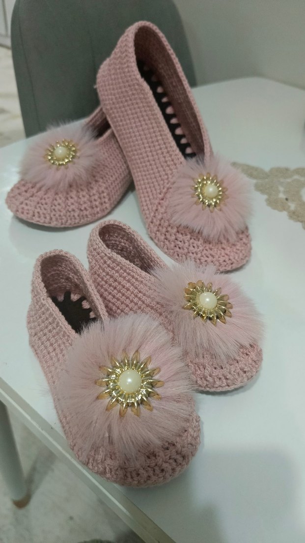 anne kız patik kombini - Görsel 2