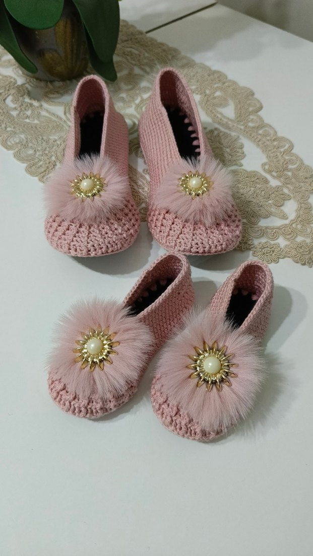 anne kız patik kombini - Görsel 3