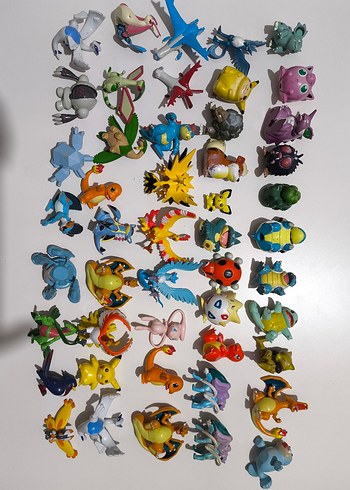Beden Pokemon figür koleksiyon 250+