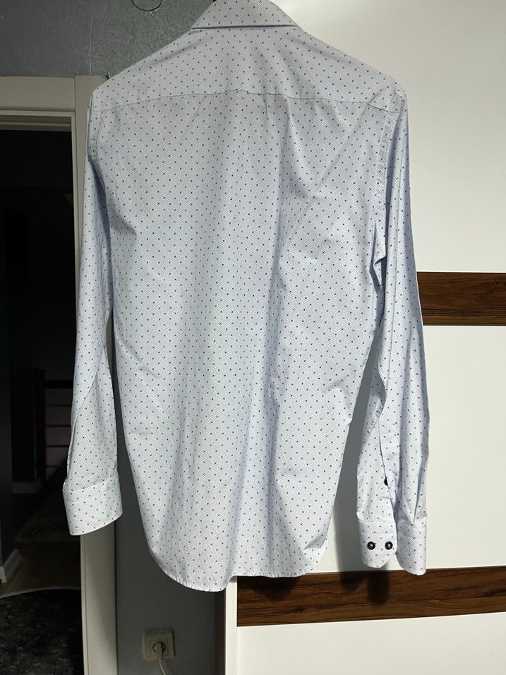 Uzun Kollu Düğmeli Erkek Gömlek - Görsel 3