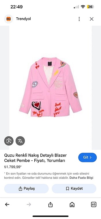 Kadın Quzu ceket