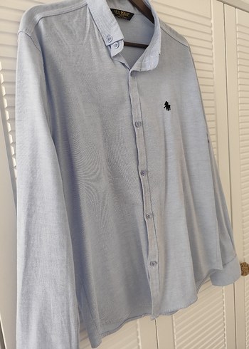 l Beden U.S. Polo Assn. Gri Uzun Kollu Erkek Gömlek