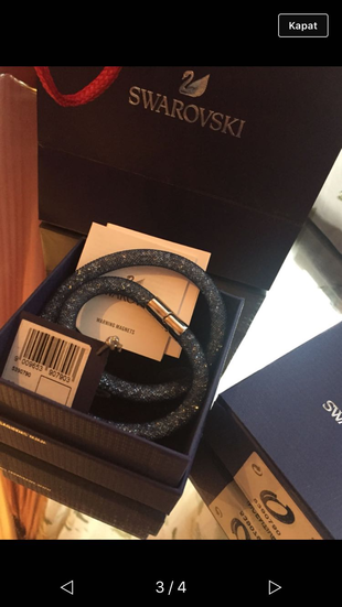 m Beden lacivert Renk Swarovski double stardust