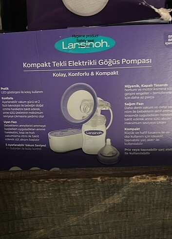 Lansinoh göğüs pompası