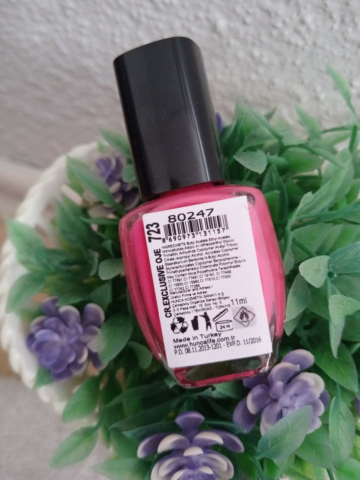 Canlı Pembe Oje - Görsel 4