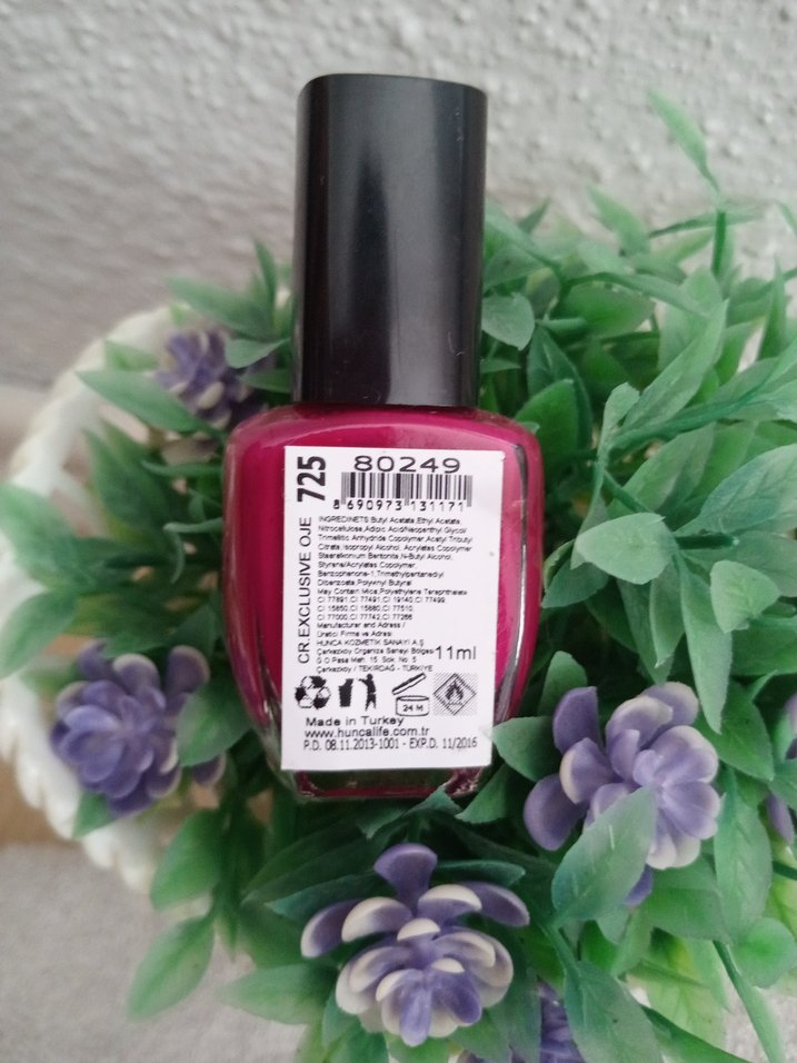 Ormina Canlı Pembe Oje - Görsel 3